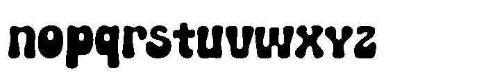 Over good Font LOWERCASE