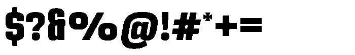 Overblox Extrabold Font OTHER CHARS