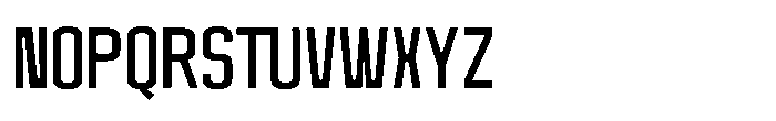 Overblox Extralight Font UPPERCASE