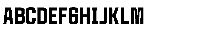 Overblox Medium Font UPPERCASE