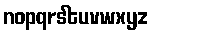 Overblox Medium Font LOWERCASE
