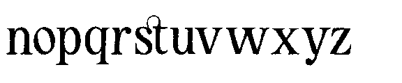 Overlad Kingdom Font LOWERCASE