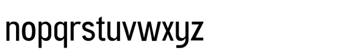 Overmature grotesk Regular Font LOWERCASE