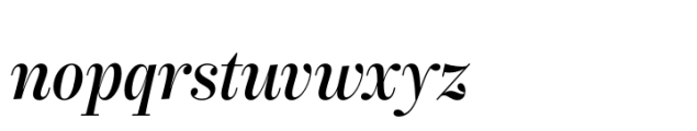 Overture Display Regular Andante Font LOWERCASE