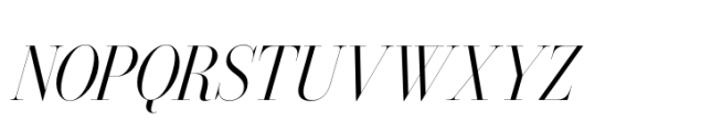 Overture Fine Light Allegro Font UPPERCASE