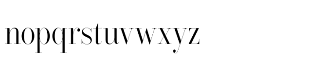 Overture Fine Light Font LOWERCASE