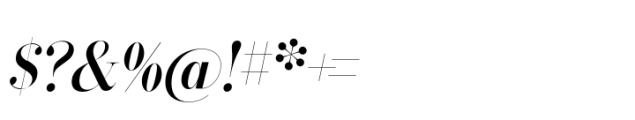 Overture Fine Regular Andante Font OTHER CHARS