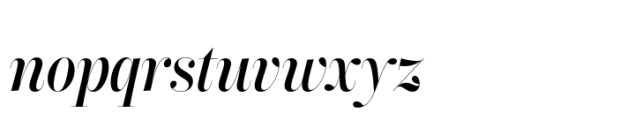 Overture Fine Regular Andante Font LOWERCASE