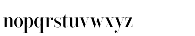Overture Fine Regular Font LOWERCASE