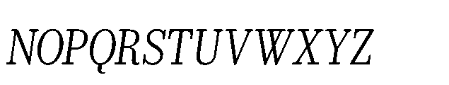 Overture Light Adagio Font UPPERCASE