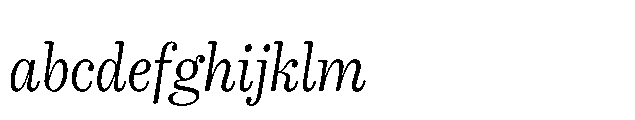 Overture Light Adagio FONT