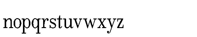 Overture Light Font LOWERCASE