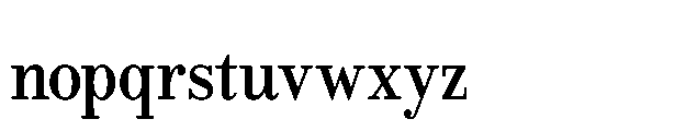 Overture Regular Font LOWERCASE