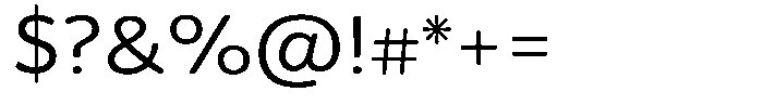 Ovink Regular Font OTHER CHARS