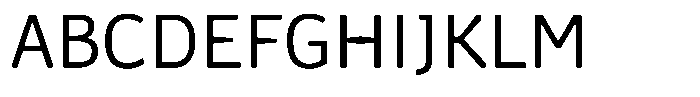 Ovink Regular Font UPPERCASE