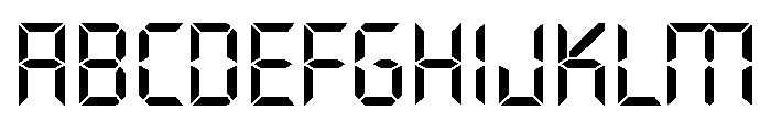 Overtime LCD Bold FONT