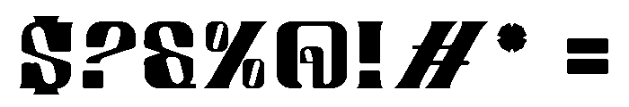 Owbay Font OTHER CHARS