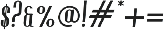 OWLKING Medium Italic otf (500) Font OTHER CHARS