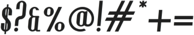 OWLKING Semi Bold Italic otf (600) Font OTHER CHARS