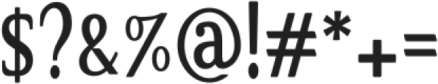 Owbeirak Serif otf (400) Font OTHER CHARS