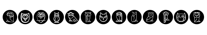 Owls Regular Font UPPERCASE