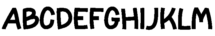 Owly Font UPPERCASE