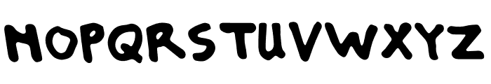 Own Handwriting Etc Font UPPERCASE