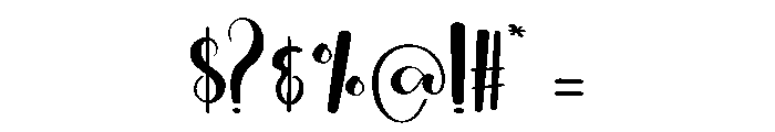 Owner Font OTHER CHARS