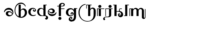 Owah Tagu Siam NF Regular Font UPPERCASE