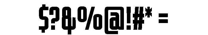 OXIDO Solid Font OTHER CHARS