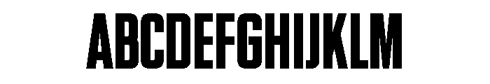 OXIDO Solid Font UPPERCASE