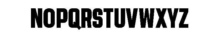 OXIDO Solid Font LOWERCASE