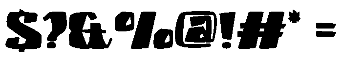 OXLAB-Regular Font OTHER CHARS