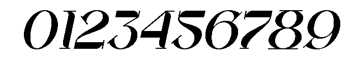 Oxelar Italic Font OTHER CHARS