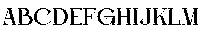 Oxelar Regular Font UPPERCASE