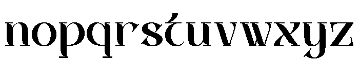 Oxelar Regular Font LOWERCASE