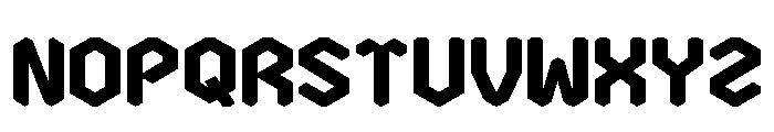 Oxeye Regular Font UPPERCASE