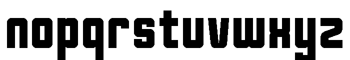 Oxyden Bold Font LOWERCASE