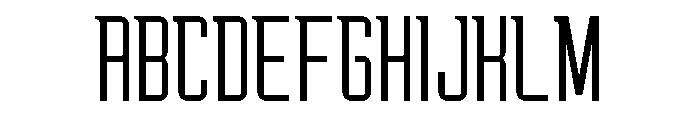 Oxyden Light Font UPPERCASE