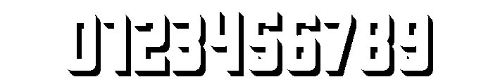 Oxyden Shadow Bold Font OTHER CHARS