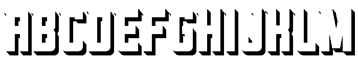 Oxyden Shadow Bold Font UPPERCASE