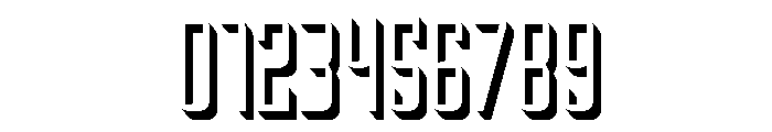 Oxyden Shadow Light Font OTHER CHARS