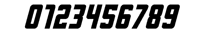 Oxyden Slant Bold Font OTHER CHARS