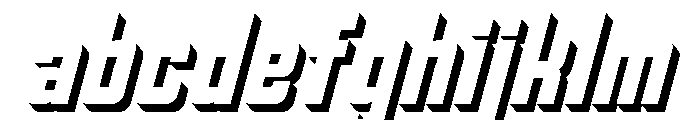 Oxyden Slant Shadow Bold FONT