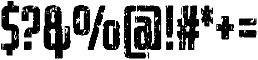 OXIDO Eroded otf (400) Font OTHER CHARS