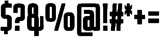 OXIDO Solid otf (400) Font OTHER CHARS