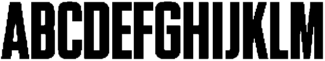 OXIDO Solid otf (400) Font UPPERCASE