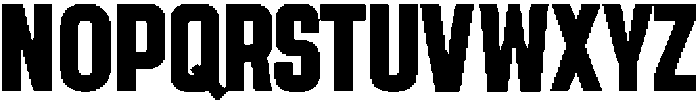 OXIDO Solid otf (400) Font LOWERCASE