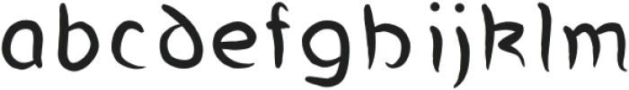 Oxude otf (400) Font LOWERCASE