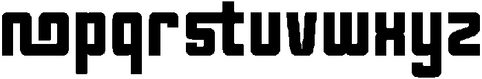 Oxyden Bold otf (700) Font LOWERCASE